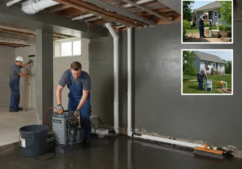 Basement Waterproofing and Flood Prevention process in South Temple, PA